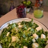 Фотография рецепта Зеленый салат с авокадо и фетой автор Ирина Палкина