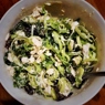 Фотография рецепта Зеленый салат с базиликом и курицей автор Alesya Shcherbina