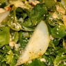 Фотография рецепта Зеленый салат с фасолью грушей и бразильскими орехами автор Anita Ggdf