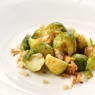 Фотография рецепта Жареная брюссельская капуста с кедровыми орешками в бальзамическом винегрете автор Masha Potashova