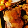 Фотография рецепта Жареная утка с яблоками и сельдереем автор Masha Potashova
