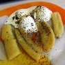 Фотография рецепта Жареные бананы с ванильным мороженым и карамельным соусом автор Татьяна Петрухина