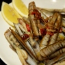 Фотография рецепта Жареные моллюскиножи навахас с кайенским перцем автор EatAndBe Ru