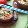 Фотография рецепта Жареные овощи и тофу с имбирем кунжутным маслом и мисо автор Саша Давыденко