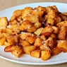 Фотография рецепта Жареный картофель с пармезаном автор Катя Орлова