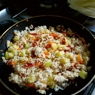 Фотография рецепта Жареный рис с яйцом покитайски автор Марина  Соколова