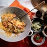 Фотография рецепта Жареный рис с креветками и овощами автор Masha Potashova