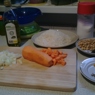 Фотография рецепта Жареный рис с морковью луком нутом и индийскими специям автор Владислав Цыбарт