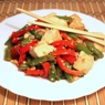 Фотография рецепта Жареный тофу с овощами автор Екатерина Якубовская