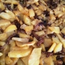 Фотография рецепта Жаренный картофель с грибами в сливках автор Татьяна Петрухина