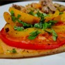 Фотография рецепта Жареные баклажаны с помидорами автор Ална Казавчинская