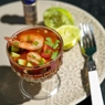 Фотография рецепта Жидкий салат с креветками автор Еда