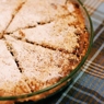 Фотография рецепта Зимний пирог с яблоками и вареной сгущенкой автор Maria Katkova