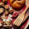 Фотография рецепта Золотистые грибы фаршированные сыром автор Masha Potashova