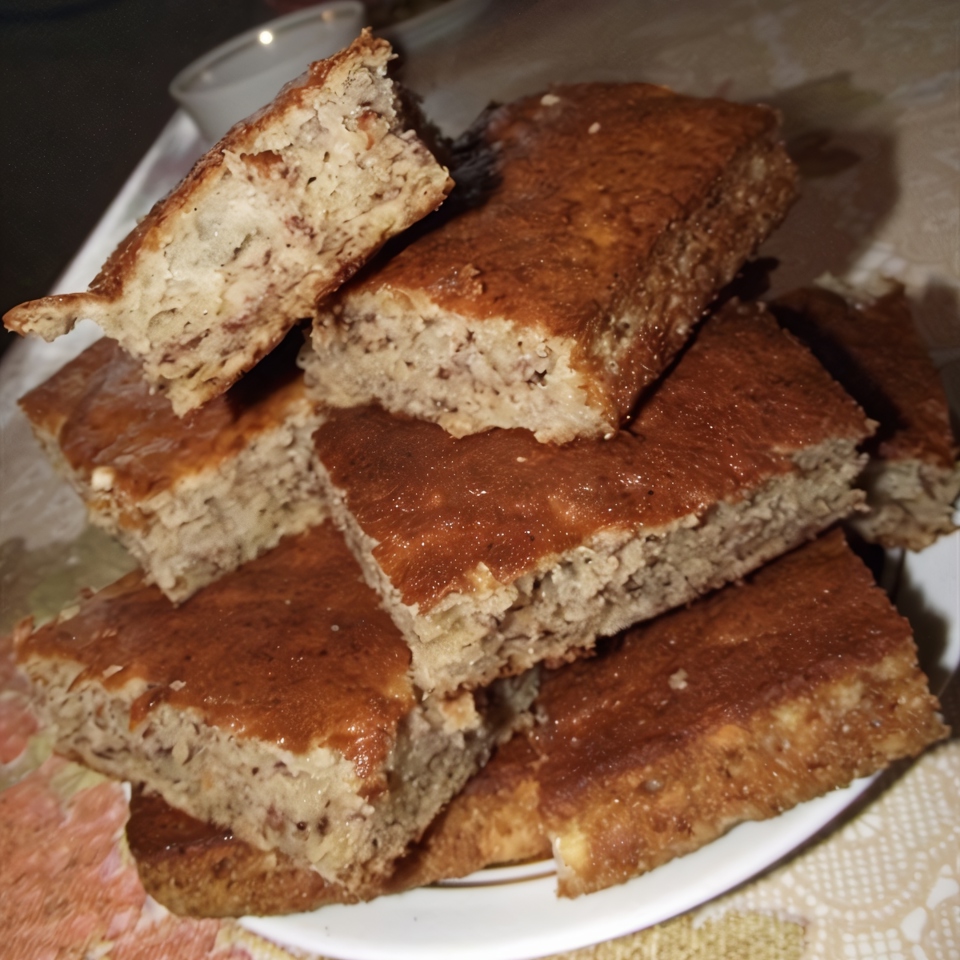 Банановый пирог со сливочным маслом