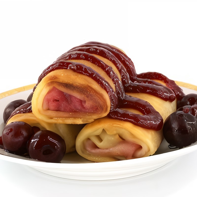 Блинчики с черешней