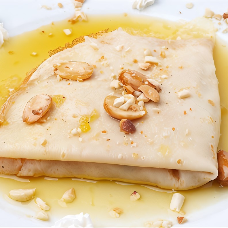 Блинчики с медом или сахаром