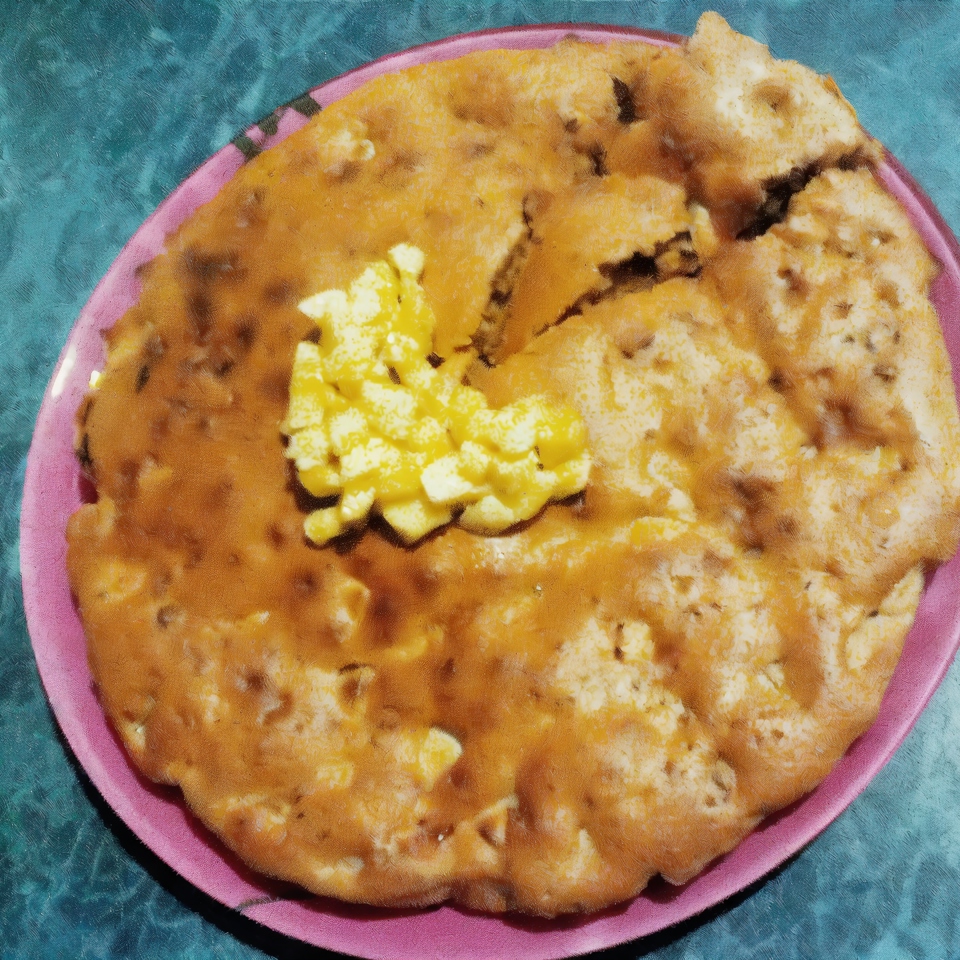 Блонди с бананом и орехами