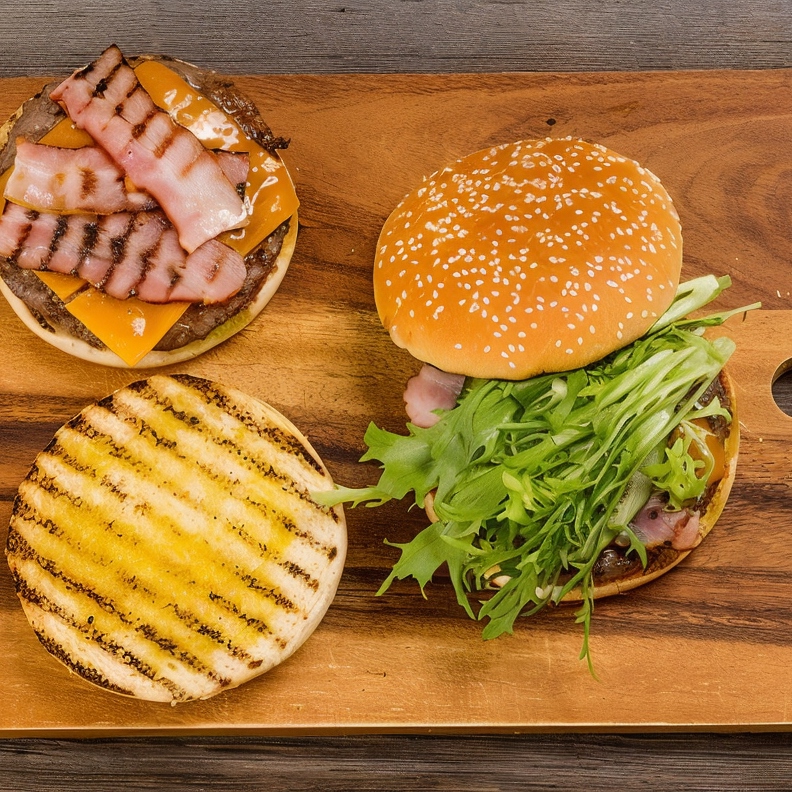Бургер BBQ