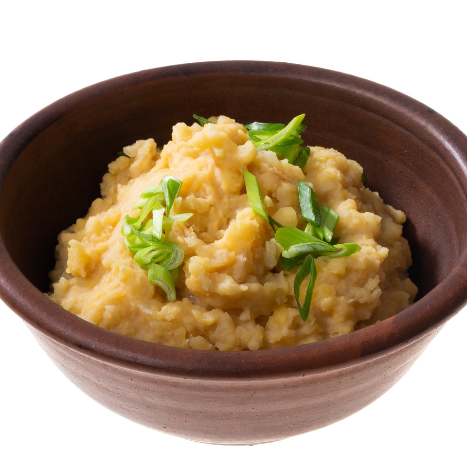 Гороховая каша с луком