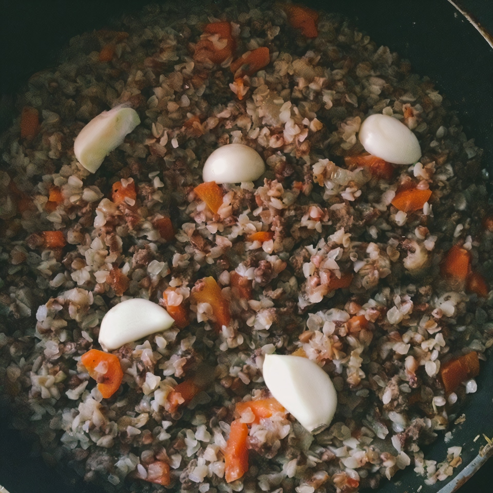 Гречка с мясом