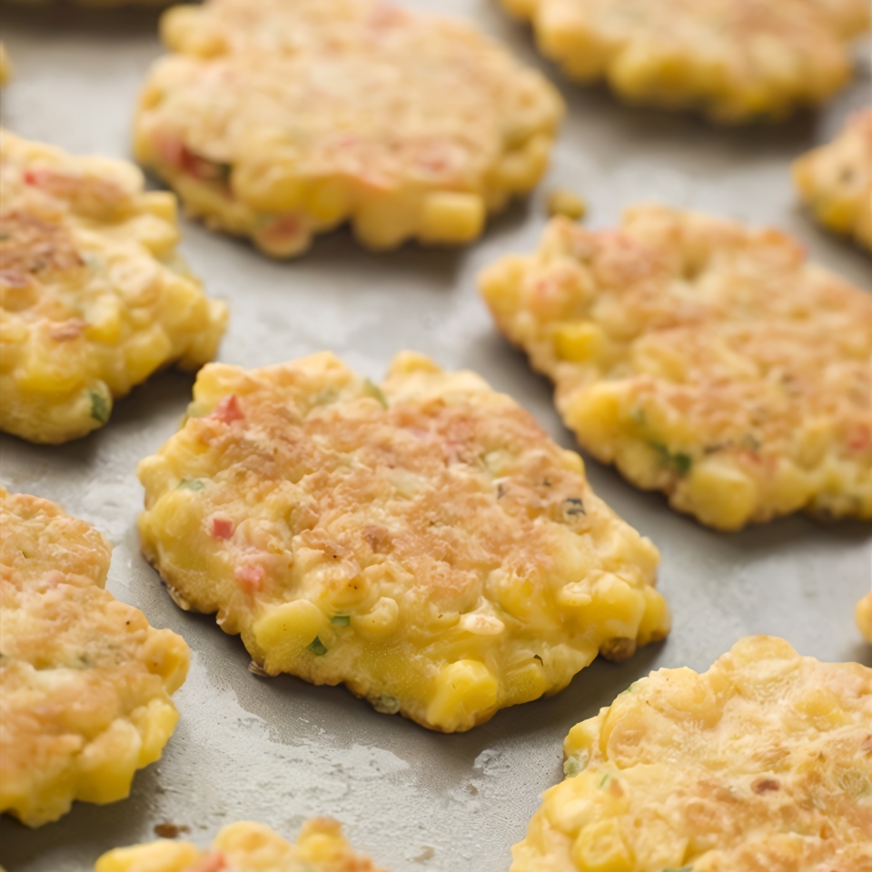 Котлеты из консервированной кукурузы со сметаной