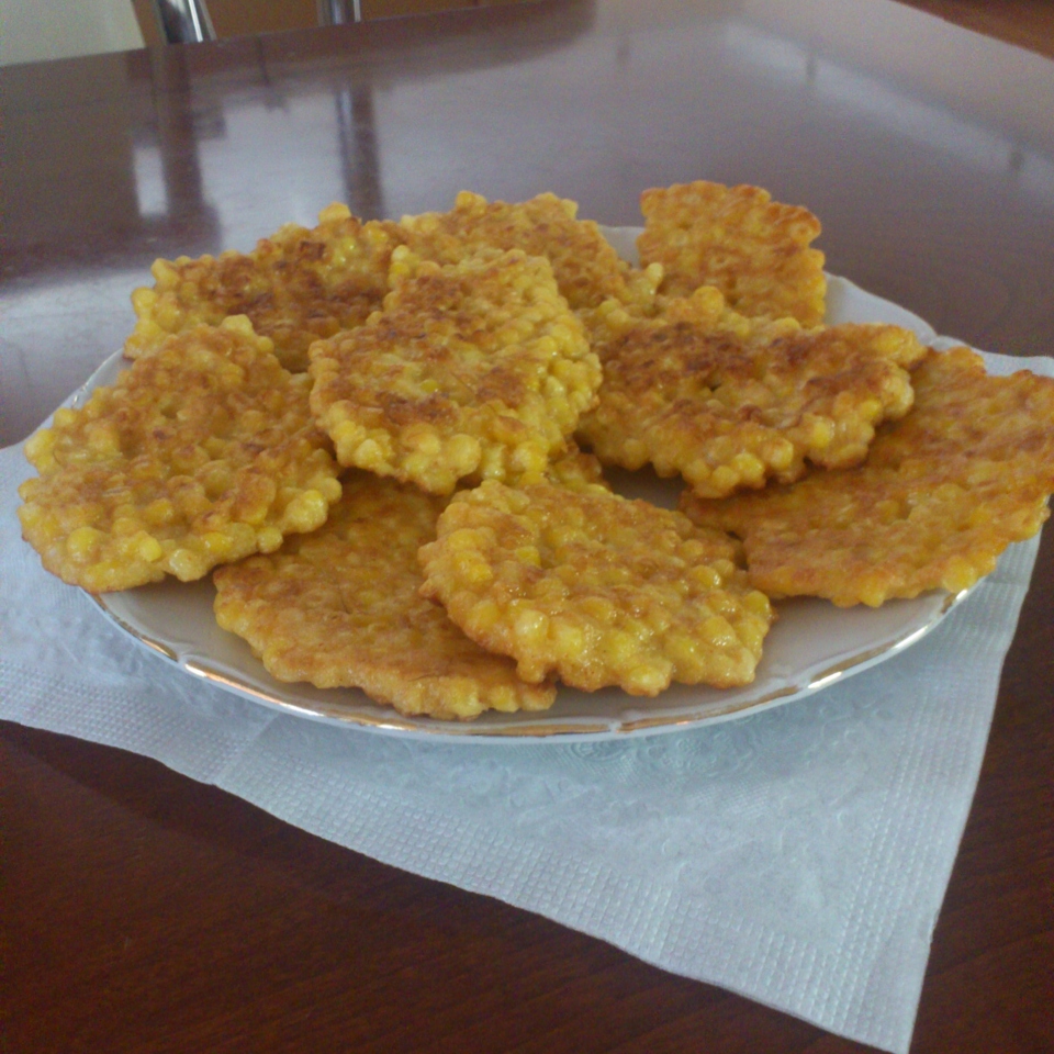 Кукурузные оладьи