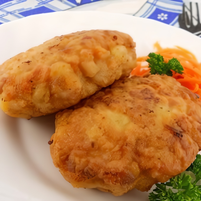 Куриные котлеты с тыквой