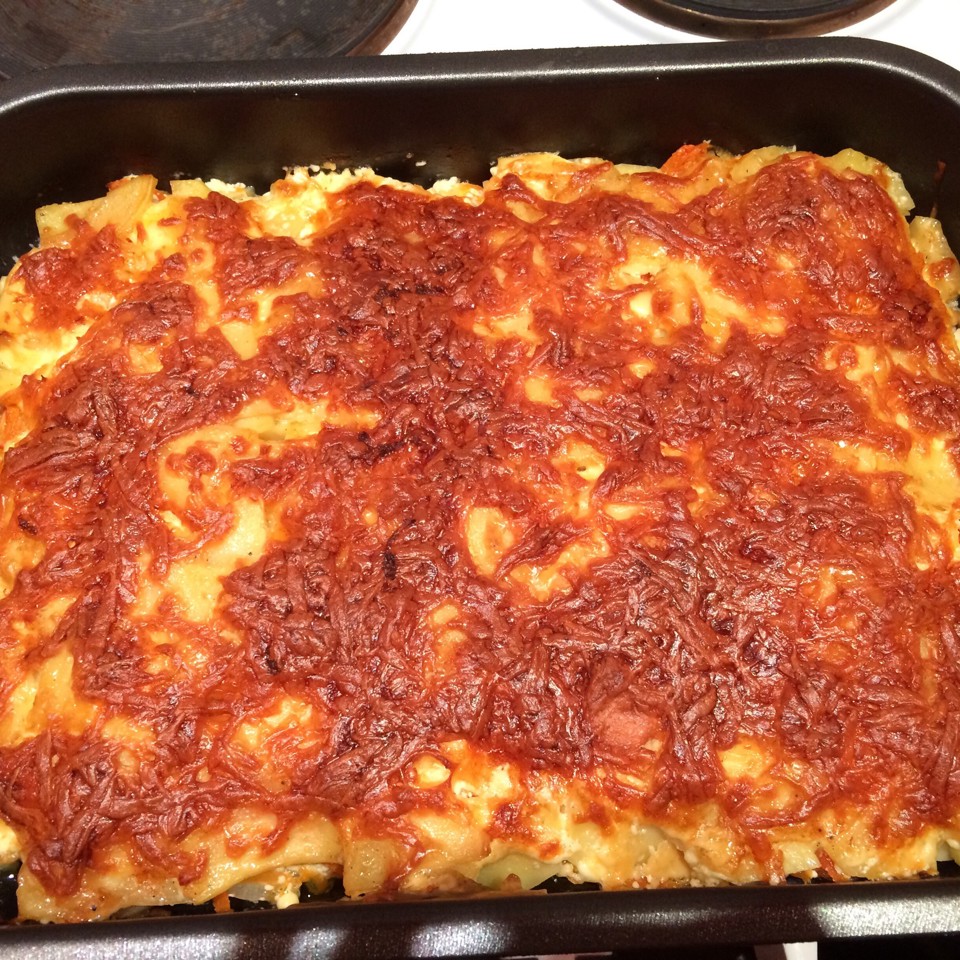 Куриное филе под шубой с картофелем