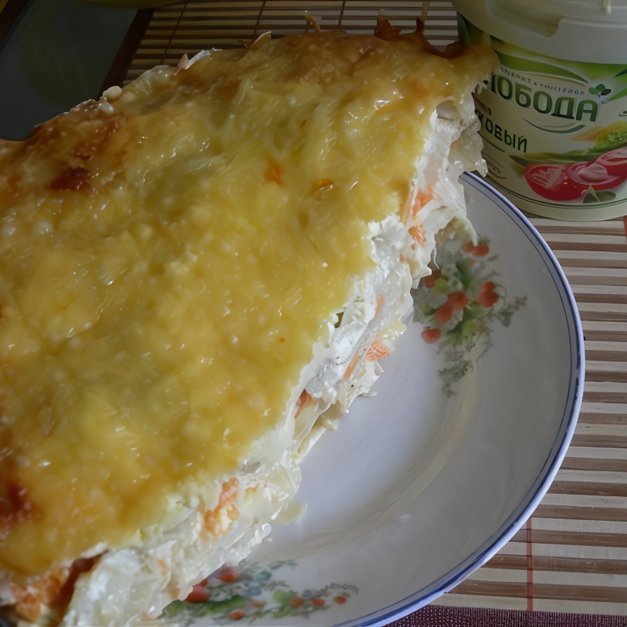 Куриное филе под шубой