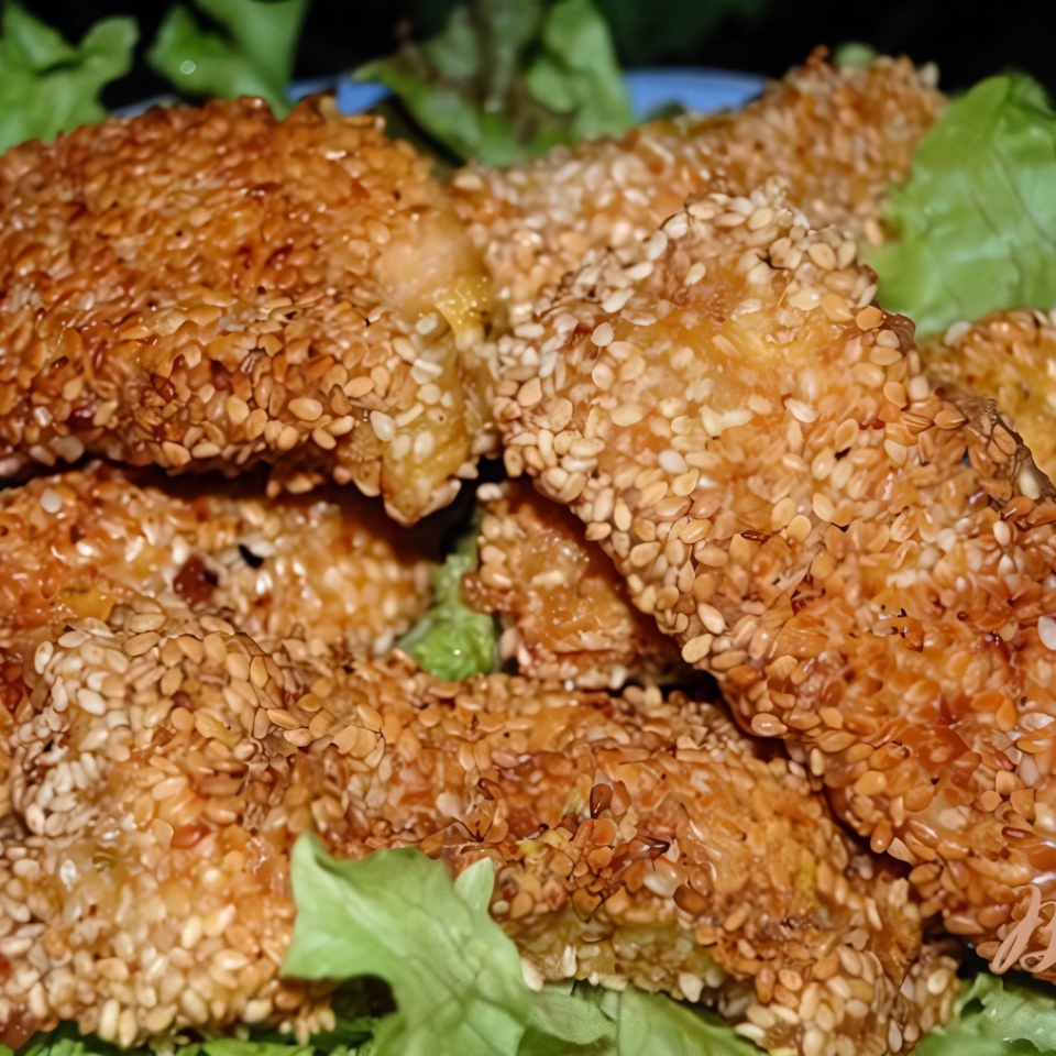 Куриные наггетсы с панировкой из свежего хлеба