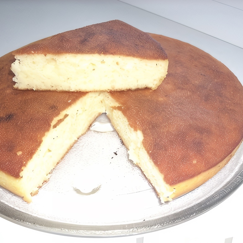 Манный пирог со сметаной
