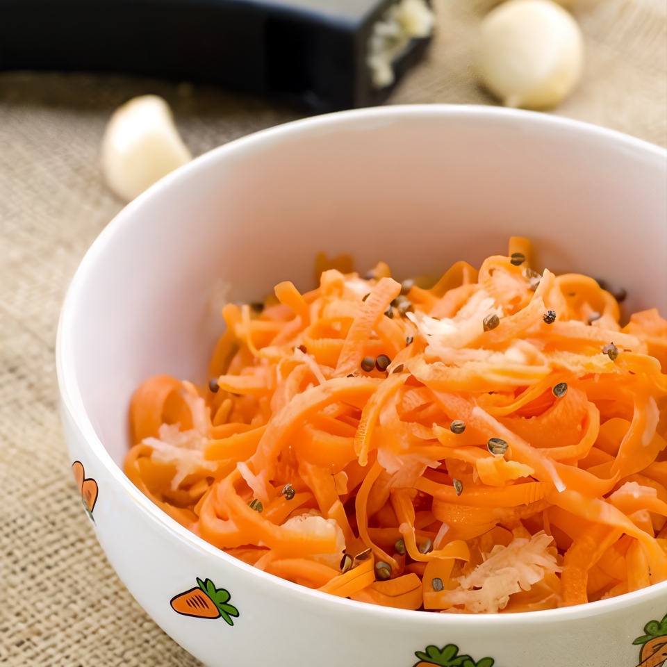 Морковный салат с кумином