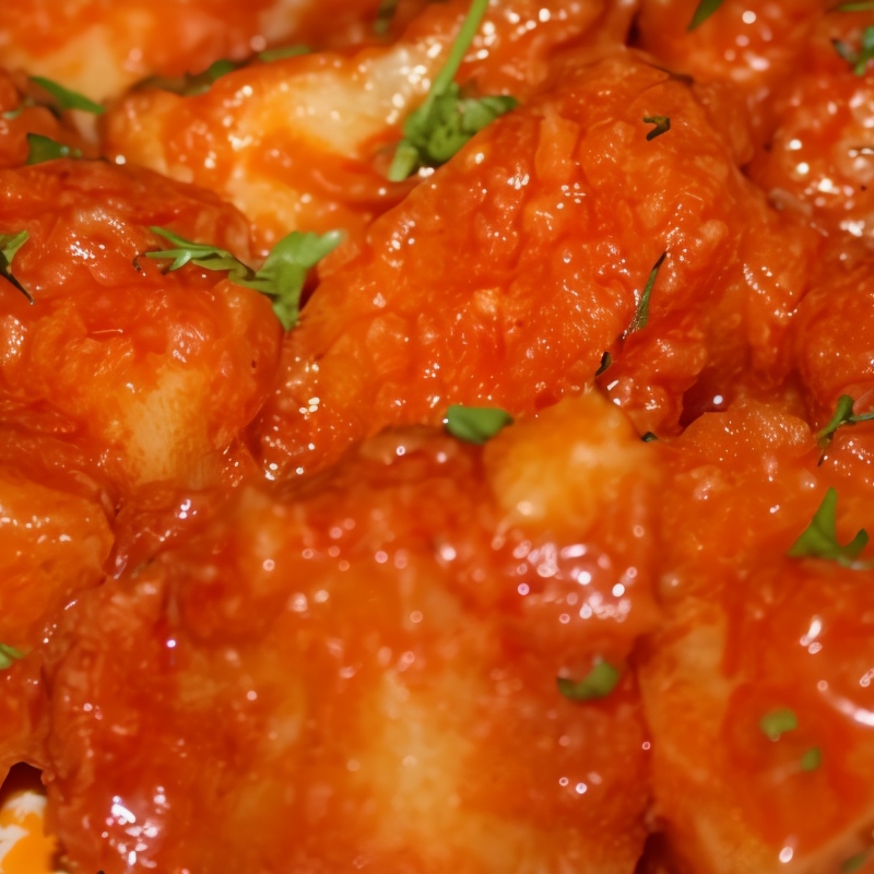 Нежная курица в томатном соусе