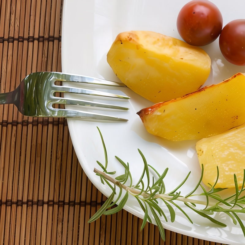 Нежный картофель с чесноком и тимьяном