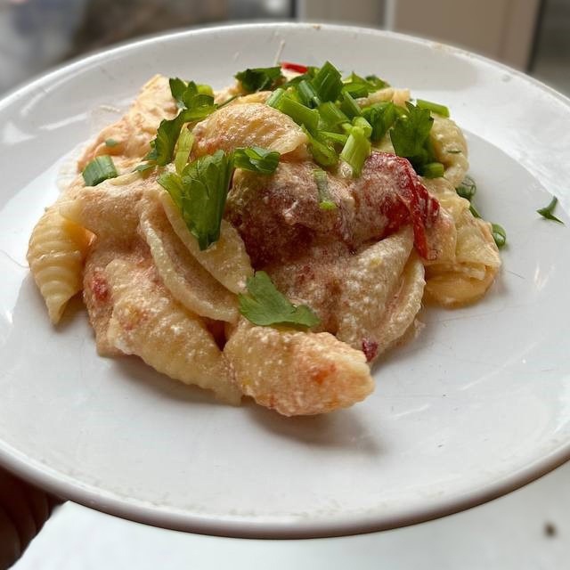 Паста с сыром фета