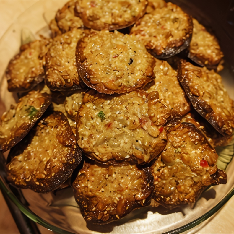 Печенье без муки с семечками и сухофруктами
