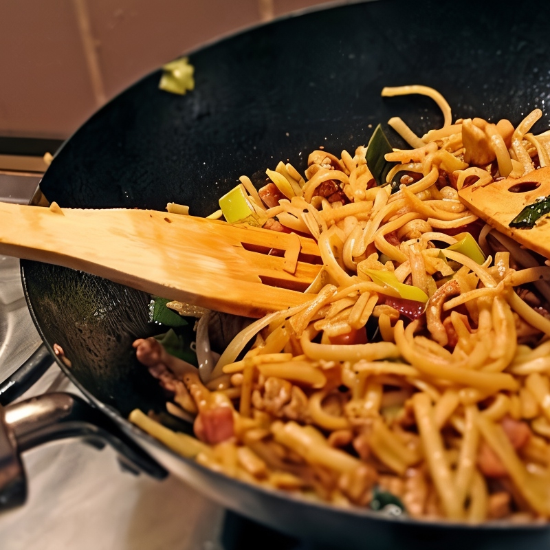 Рис с говядиной и грибами