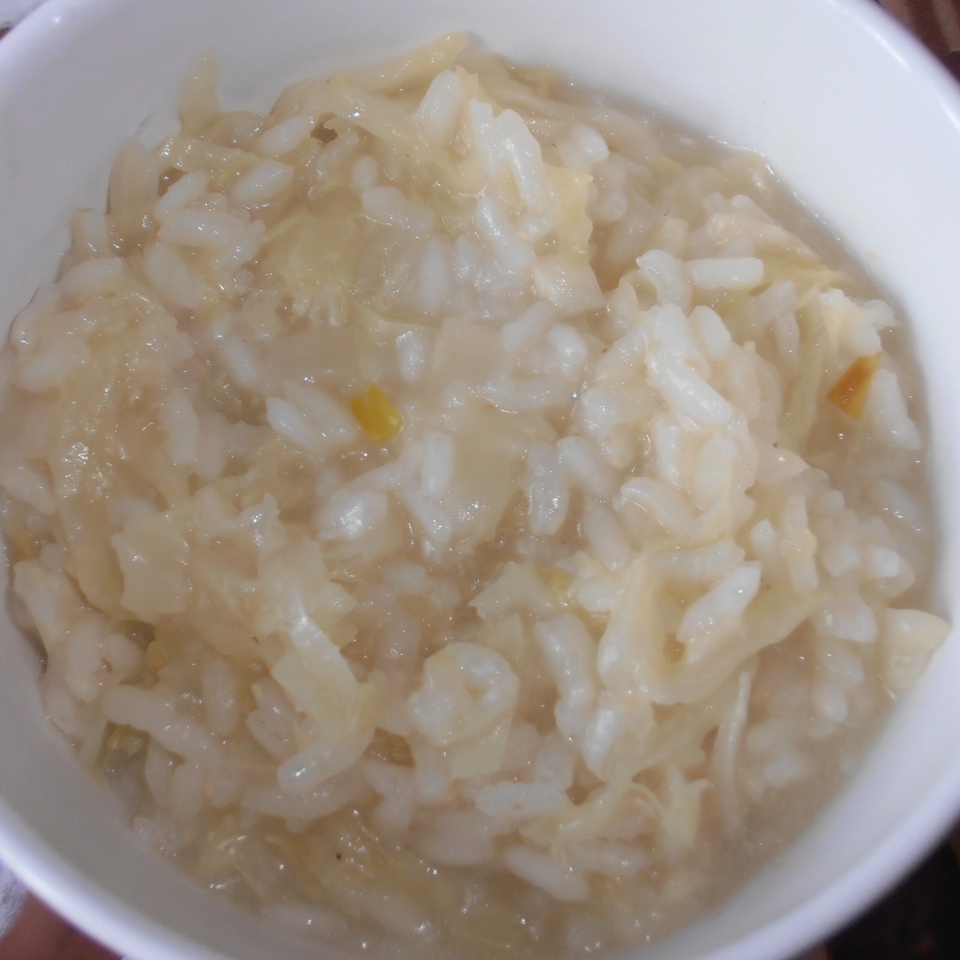 Рис с капустой