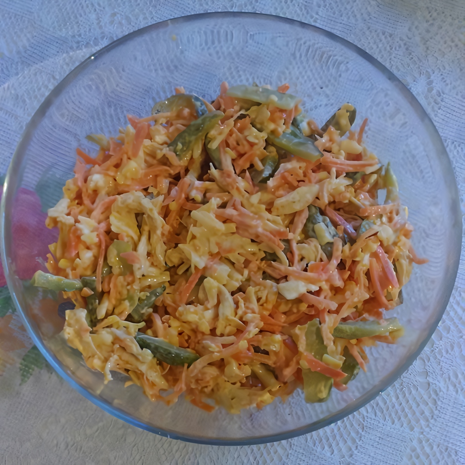 Салат из куриного филе с морковкой по-корейски