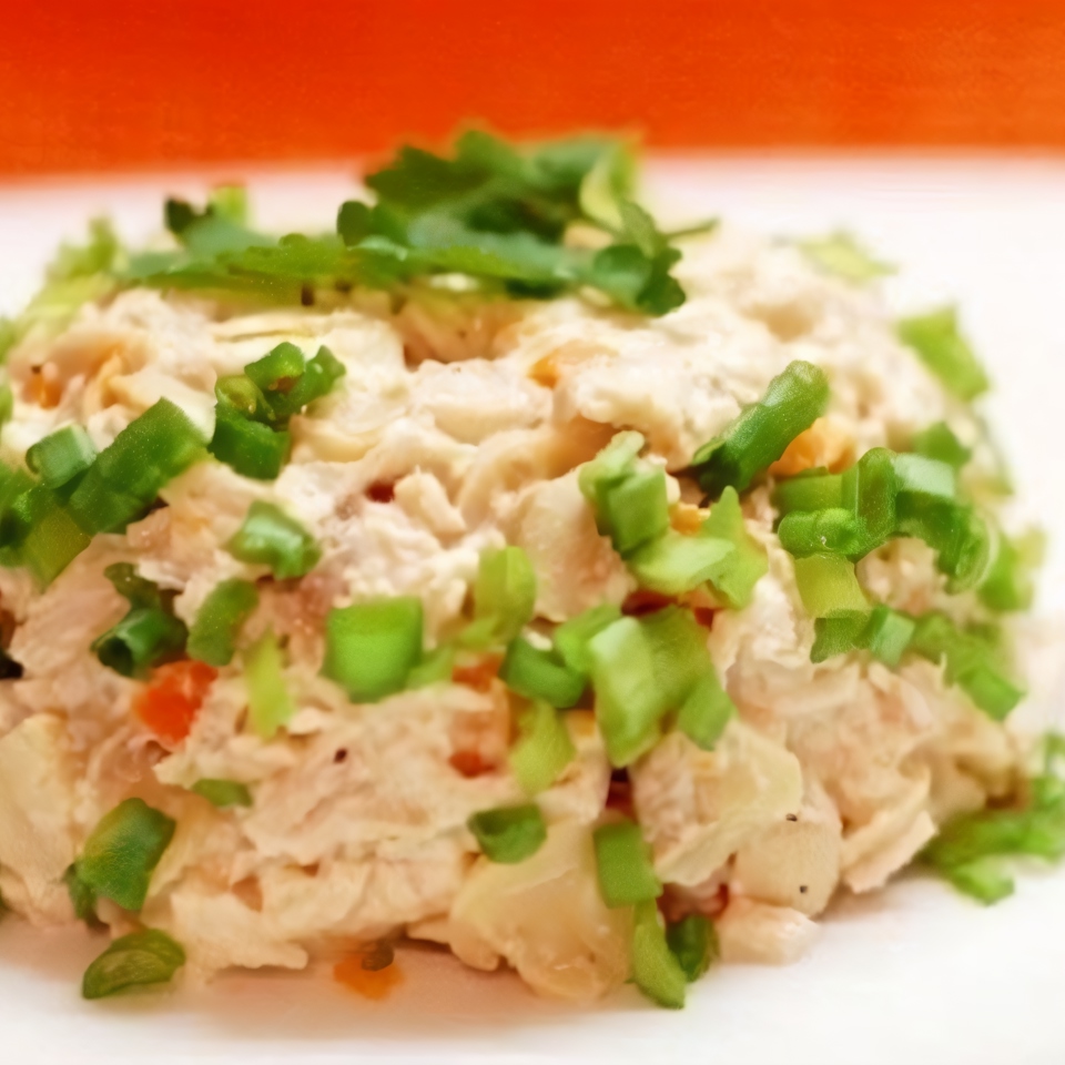 Салат осенний из курицы