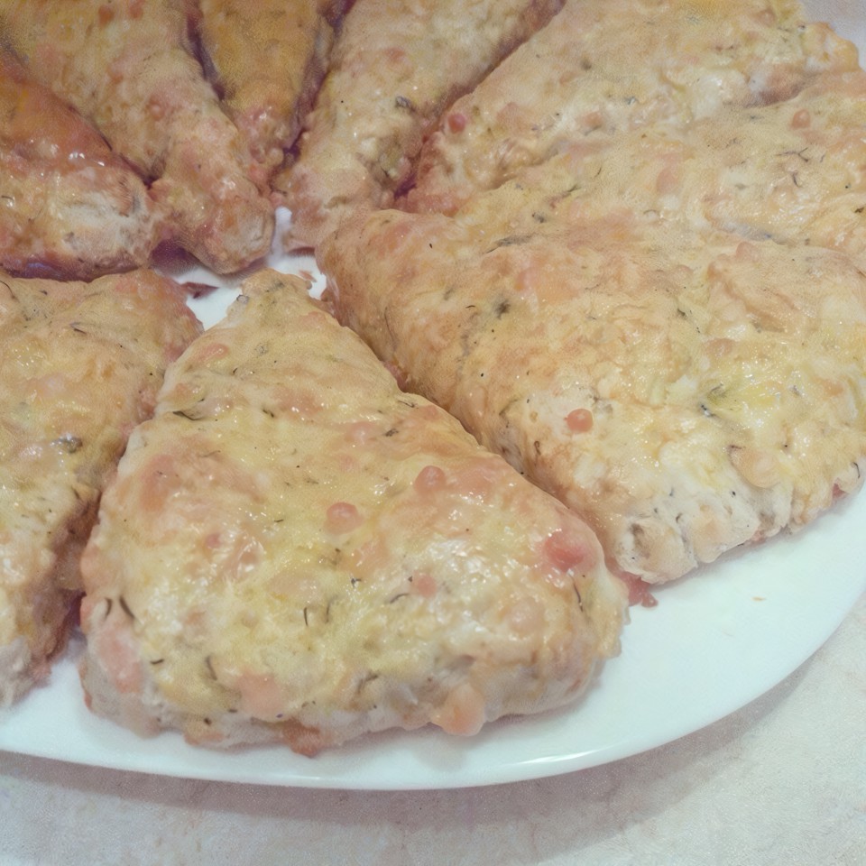 Сконы с сыром и зеленью