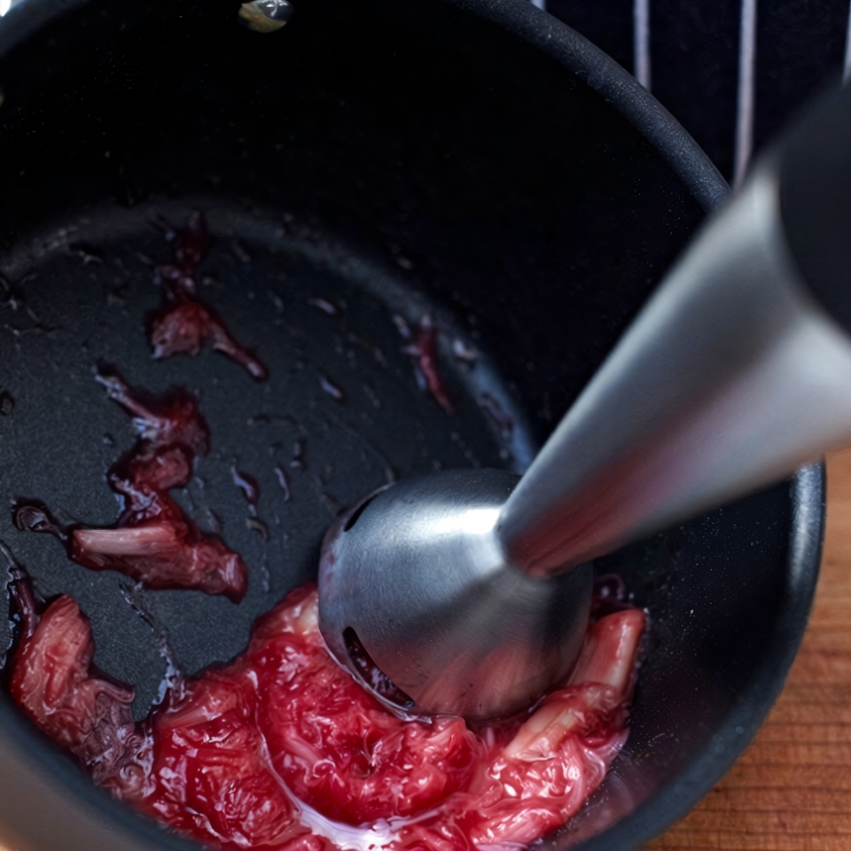 Соус из ревеня к утке и мясу
