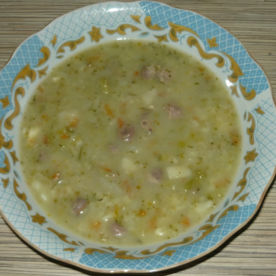 Суп из цветной и брюссельской капусты с сыром