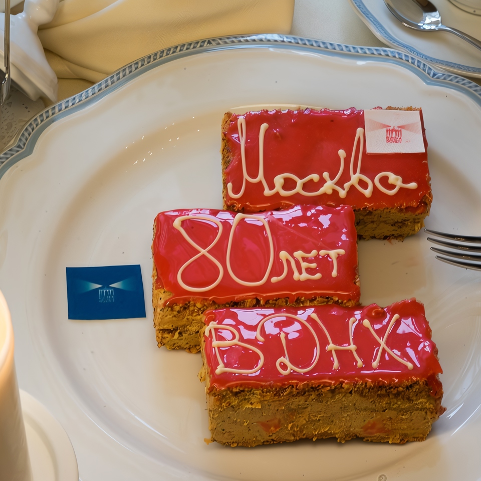 Торт «Москва — 80 лет ВДНХ»