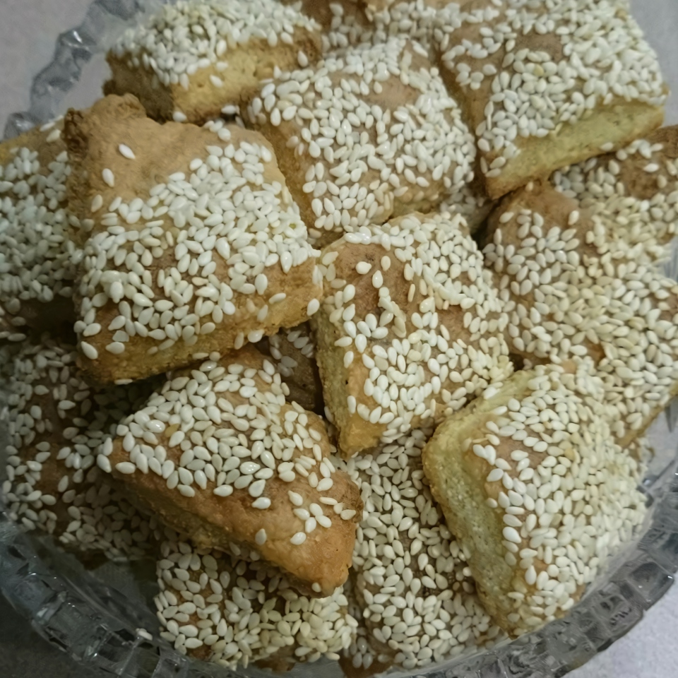 Творожные палочки с кунжутом