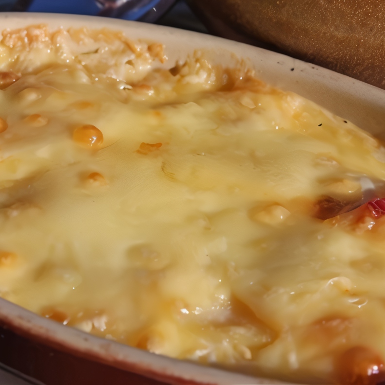 Запеканка с баклажанами, сыром и грибами