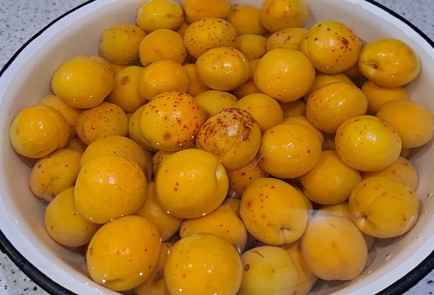 Фото шага рецепта Абрикосовое варенье с лимонной цедрой 186794 шаг 2  