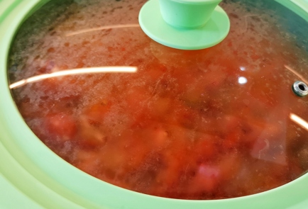Фото шага рецепта Ароматный томатнобазиликовый соус с чесноком 151360 шаг 11  