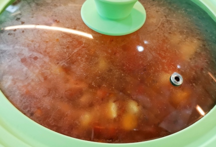 Фото шага рецепта Ароматный томатнобазиликовый соус с чесноком 151360 шаг 14  